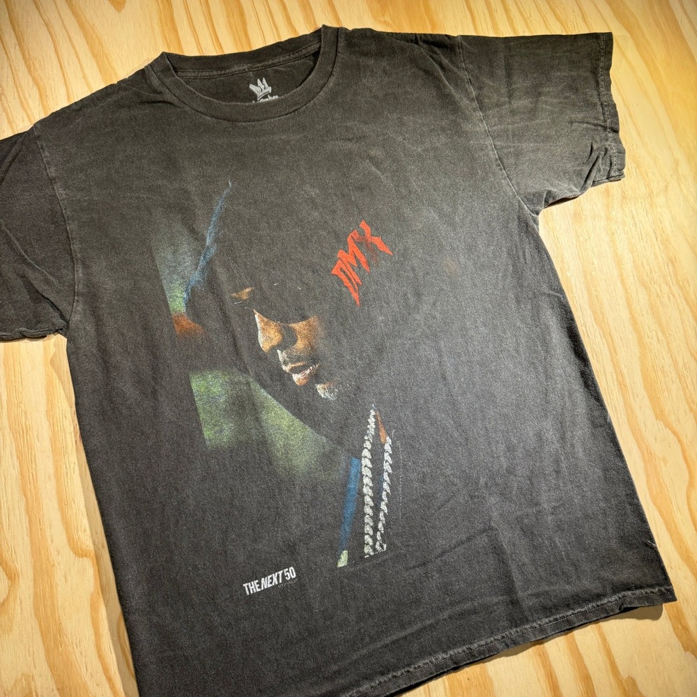 Legends Apparel Men's DMX Year Of The Dog Again Hip Hop Graphic T-Shirt Faded XL